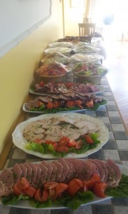 Cold meat Buffee ready to go 